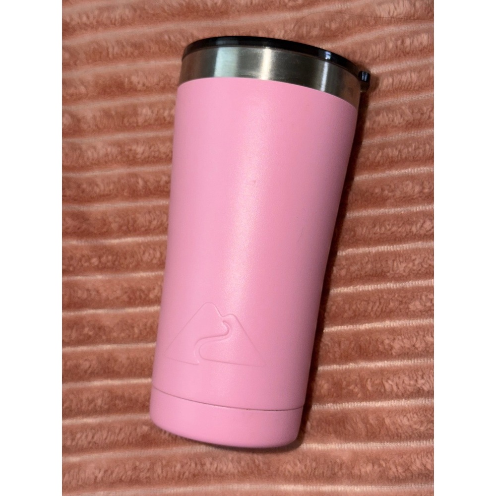 Ozark Trail 20 oz Stainless Steel Tumbler Double Wall Vacuum Insulated Pink Mug